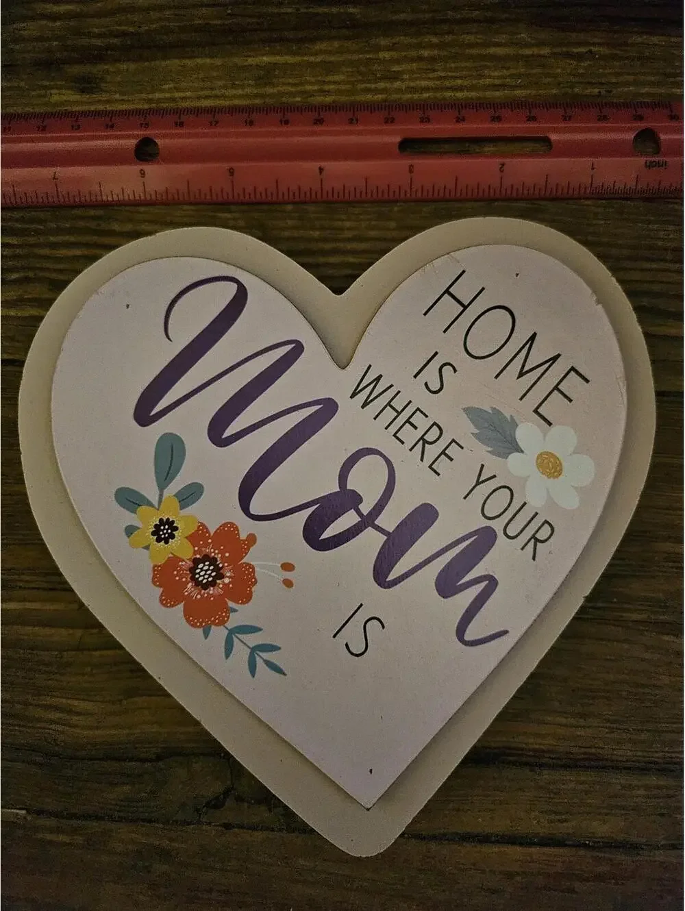 Mother's Day table top heart decor 